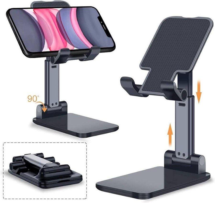 folding mobile phone desktop stand